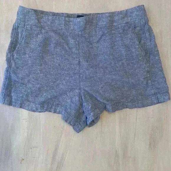 Gap Mid-Rise Linen-Blend Shorts 4-inch inseam size XL Pristine - Picture 4 of 8